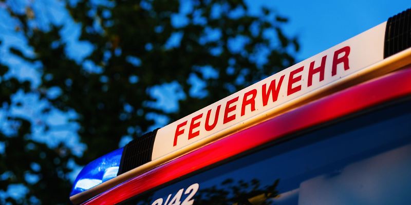 Zwei Feuer in Husum: 61-Jährige leicht verletzt