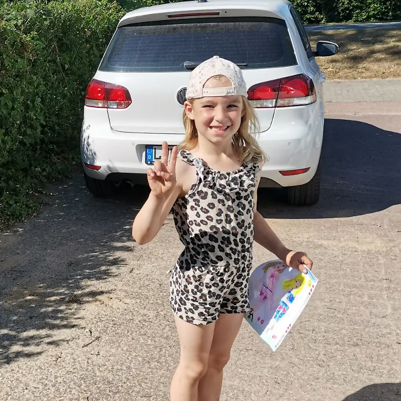 Sommer-Wetter-Kind Mathilda
