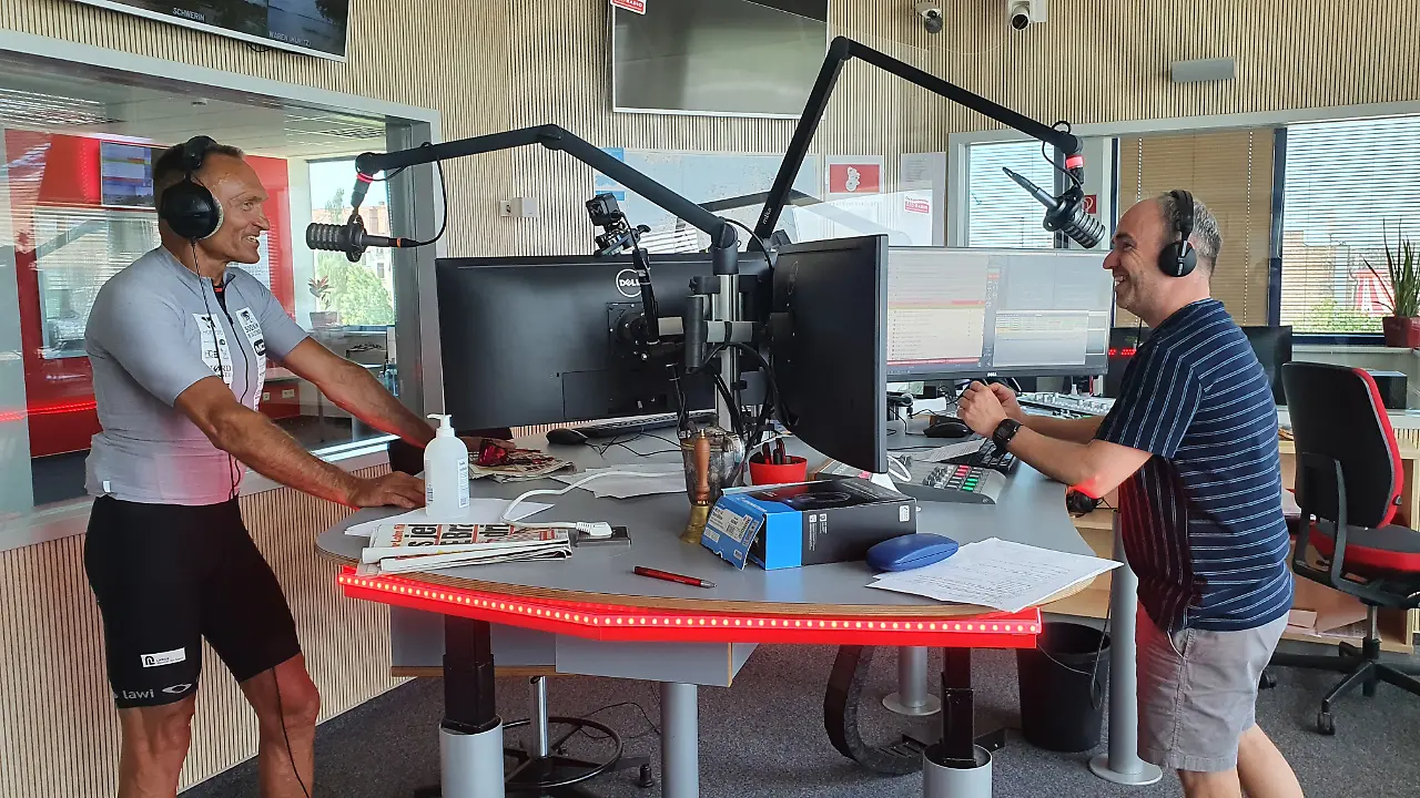 Michael Kruse im Studio